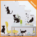 Removable home decor love cat tree wall sticker